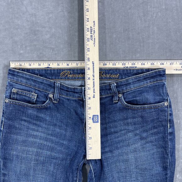 Gap Jeans Womens 8/29 L Premium Bootcut Mid-Rise Stretch Blue Denim Jeans - Picture 4 of 8